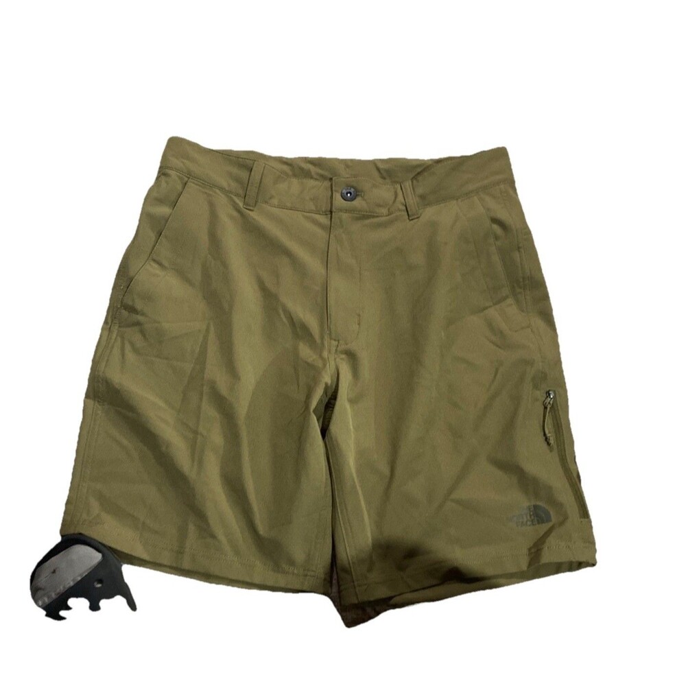 The North Face Men's Green Shorts - Size 32